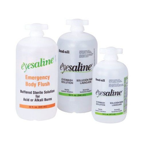 Eyesaline® Wall Station Refill Bottles - eyesaline 32 oz personaleyewash