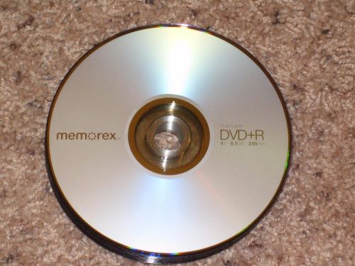 New 10 pack Memorex Dual Layer 8x DVD+R 8.5GB