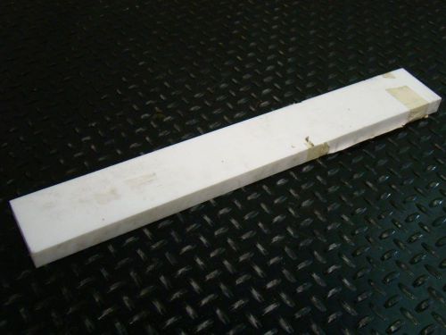 Virgin Teflon Plastic Sheet 1&#034;x3.375&#034;x24.063&#034; 233479