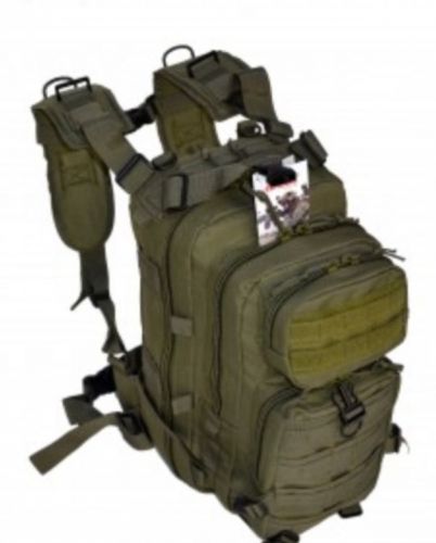 Day Carry Tactical Assault Bag EDC Day Pack Backpack with Molle Webbing ODG