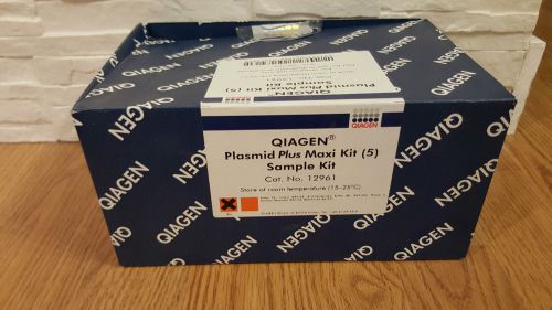 Qiagen 12961 Plasmid Plus Maxi Kit (5) - NEW - Opened Box
