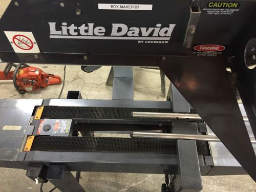 Loveshaw Little David Ld7 Ld7d Itw Box Carten Sealer Taper Tape Machine