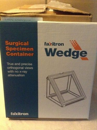FAXITRON WEDGE SURGICAL SPECIMEN CONTAINER TRUE AND PRECISE ORTHOGONAL VIEWS