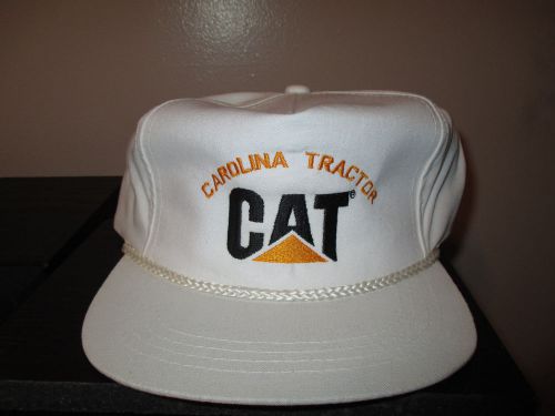 Vintage Emboidered Caterpillar  Golf   Cap Cat  Carolina  Tractor  ,NWOT