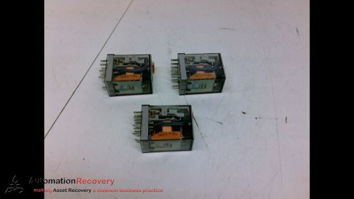 FINDER 55.34.8.120.0040 - PACK OF 3 - RELAY, NEW*