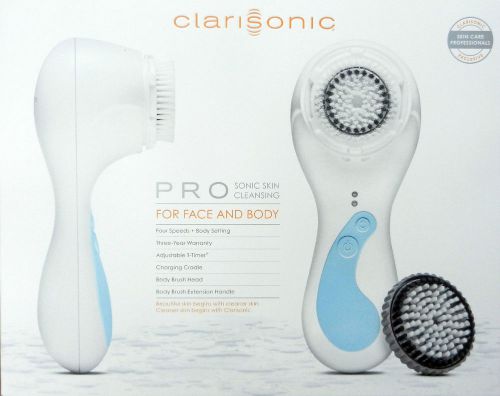 2015 white Clarisonic Pro Skin Care System Face &amp; Body