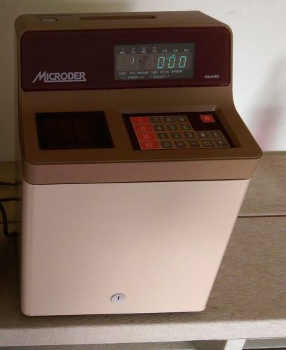 Amano MR-7640 Computerized Time Recorder
