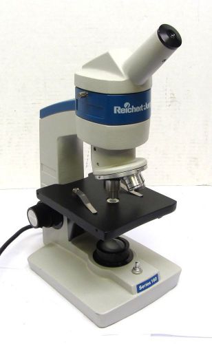 Reichert-Jung Series 160 Microscope Small View Lens 4x 10x 43x WORKS 55311