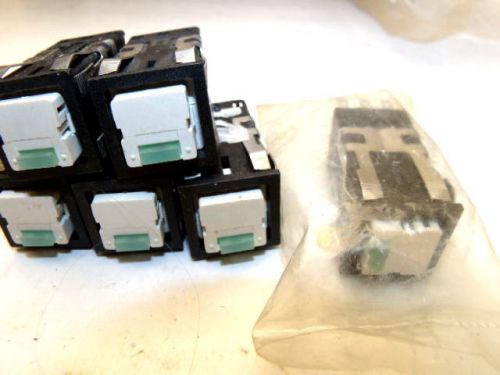 6 PIECES L173 MICROSWITCH Pushbutton AML 20 Series 3A 125 VAC NOS! RARE FIND!
