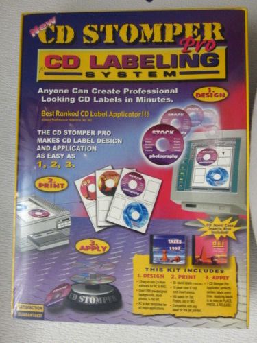 cd stomper  cd labeling system                                     item  541