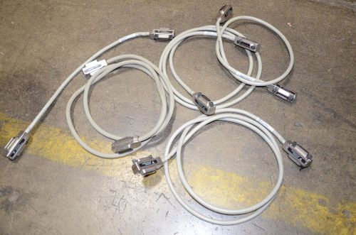 National Instruments GPIB Cable Lot of 5 763061 IEEE-488 .6 1.1 2.1 Meters