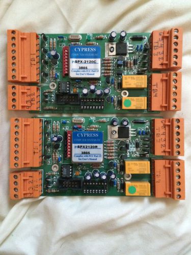 CYPRESS SPX-2120R SPX-2120C CARD READER DATA EXTENDERS Receiver Transmitter Pair