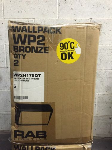 RAB 175W Metal Halide Wallpack WP2H175QT Multi Tap Ballast