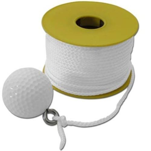 Cable Wire Fishing Pulling Tool Device Golf Ball Nylon String 100 Feet NSM1008