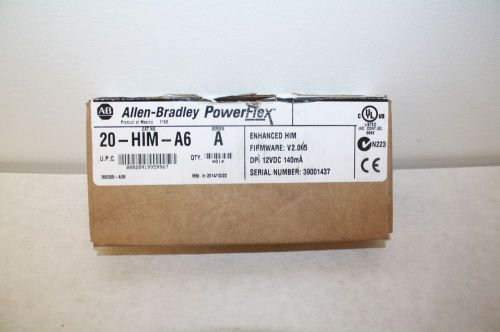NEW Allen Bradley 20-HIM-A6 /A 2014 PowerFlex 7-Class Enhanced HIM Module