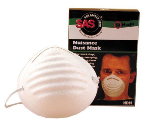 SAS Safety 2985 Non-Toxic Dust Mask Box of 50, 1-pack
