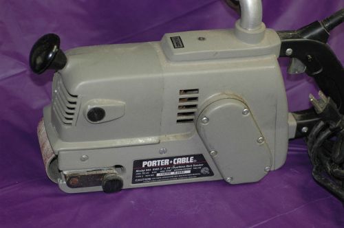 Porter Cable Model 503 EHD Dustless Belt Sander 3 X 24 Made in USA Ready to Work