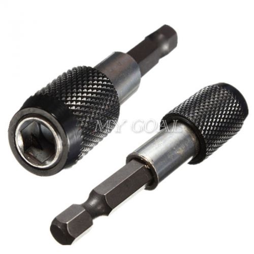 1/4&#034; 60mm magnetic screwdriver bit holder quick release hex shank drill screw for sale
