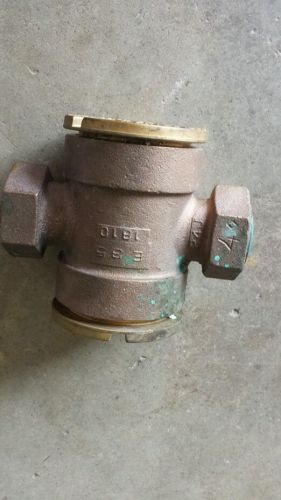 Ernst gage bronze valve meter  e-35 1810 impellar new  says 4 for sale
