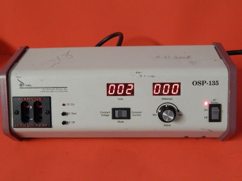 Owl Scientific Plastics, Inc. OSP-135 Power Supply Lab Use