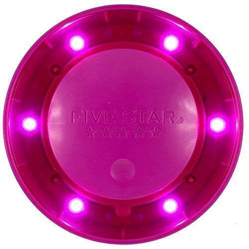 Five Star Push Button Locker Colored Light, LED, Locker Accessories, Purple