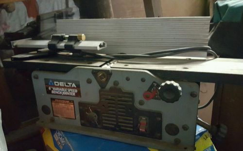 DELTA 37-070 6-Inch Variable Speed Bench Jointer Pre-owned