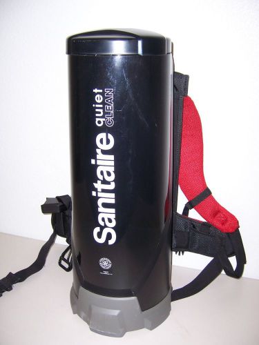 Sanitaire SC535 Back pack vacuum, Quiet Clean, Hepa Filter