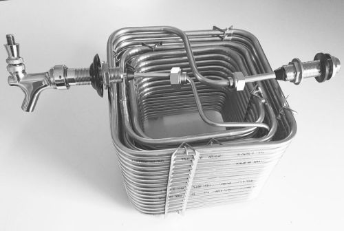 Build your kegerator beer jockey box keg single faucet draw 120&#039; coil tap handle for sale