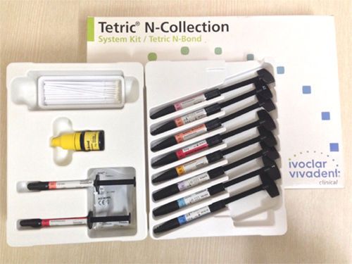 Pack of 2x Ivoclar Vivadent Tetric N Collection System kit Composite Material
