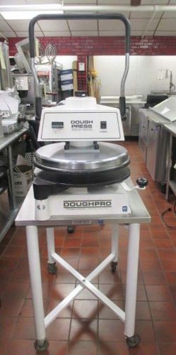 DP1100 Dough Pro Manual Pizza Press with UT-1200 Stand  - 18&#034;  - Heated