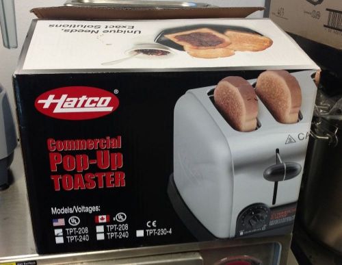 Hatco TPT-208 4 Slice Commercial Toaster - 1 1/4&#034; Slots, 208V