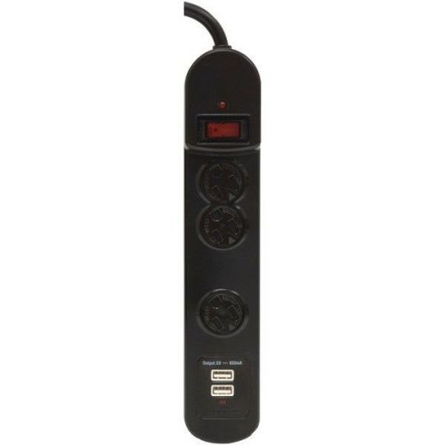 Ge 14002 surge protector 3-outlet with usb charging for sale