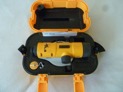 PLS PACIFIC LASER SYSTEM 24X OPTICAL AUTOMATIC LEVEL W CARRYING CASE MANUAL AL24