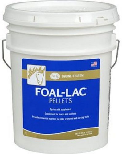 Foal-lac pellets 40 lb. fresh stock mare&#039;s milk replacer for orphaned foals for sale
