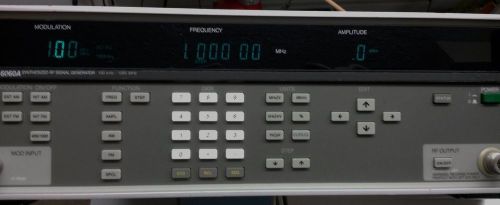 Fluke 6060A 10 kHz to 1.050 GHz MHz Synthesized Signal Generator CHECKED