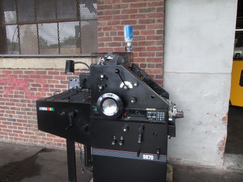 Abdick 9870 cd  1 \c  kompac  nice clean machine 3 form rollers for sale