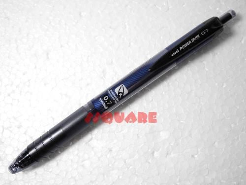 (Navy) Uni-Ball Power Tank SN-201PT 0.7mm Ballpoint Ball pen, 1 pen &amp; 5 refills