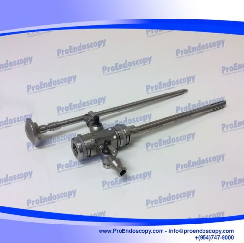 Stryker 747-031-650 Inflow/Outflow w/ 2 Rotating Stop Cocks w/ Pen Obturator