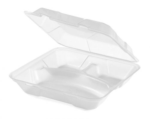 G.E.T Eco Friendly Take Outs Polypropylene 3 Compartment Food Container Trays 12