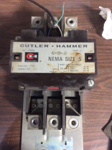 Cutler Hammer A10GN0 Motor Contactor