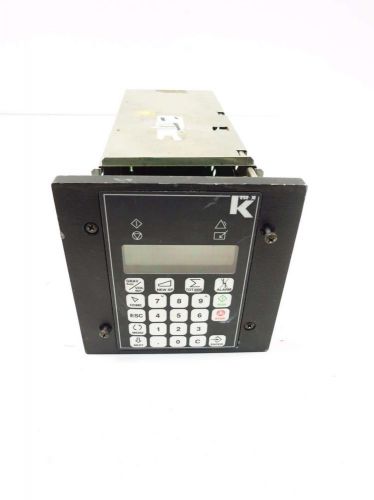 K-TRON K-10S 2401-70000 OPERATOR INTERFACE LWF CONTROLLER D523401