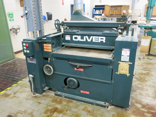 Oliver 36&#034; Wood Planer 40 hp with Carbide Spiral Head Excellent