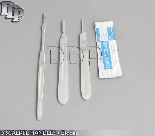115 SCALPEL HANDLE #3 # 4 #7 SURGICAL BLADE # 10