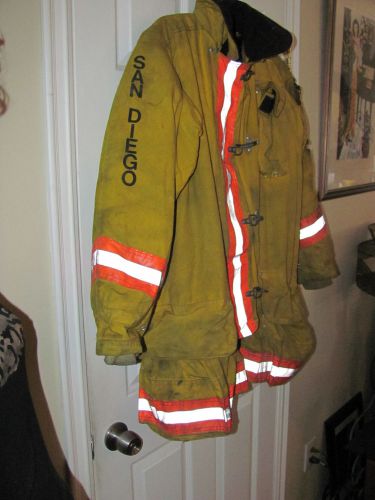 Lion janesville firemens turnout bunker coat fireman jacket movie prop halloween for sale