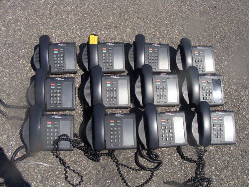 Lot of 24 Nortel Networks NTMN31BB70 Telecom Telephone Phone Charcoal M3901