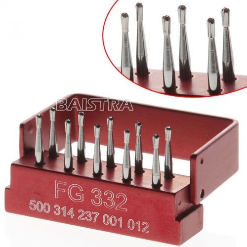 Dental Drills Burs Tip Tungsten Steel Good For High speed Handpiece FG-332 TN CA