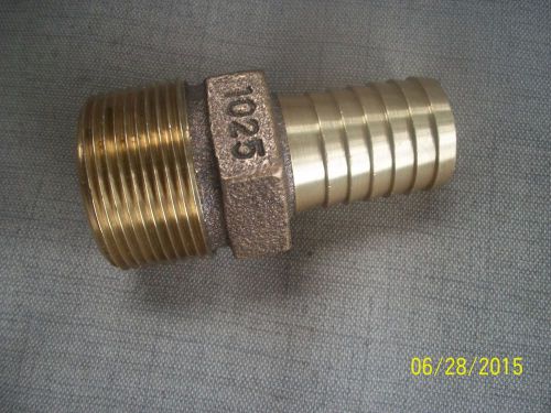 1-1/4 inch x 1 inch reducing male adapter brass for sale