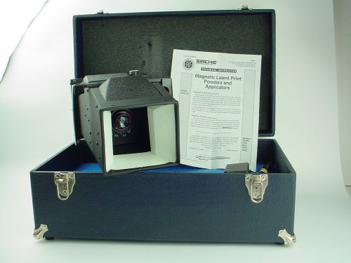 EV-CAM IV Sirchie Fingerprint Evidence Camera w/ Adapter, Manual &amp; Case - CLEAN