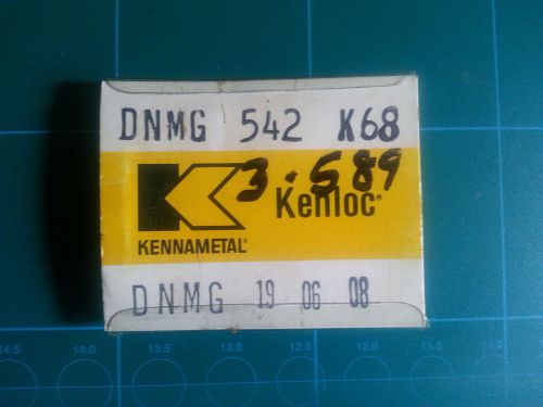 Kennametal DNMG 542 K68 - Kenloc Indexible Inserts
