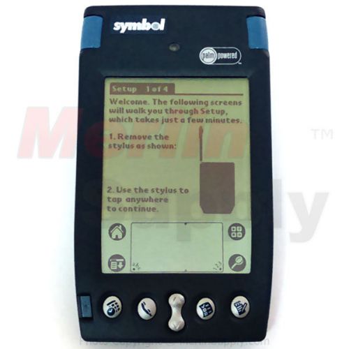 Symbol SPT1550-TRG80400 8MB PALM Mobile Data Collection Terminal Barcode Scanner